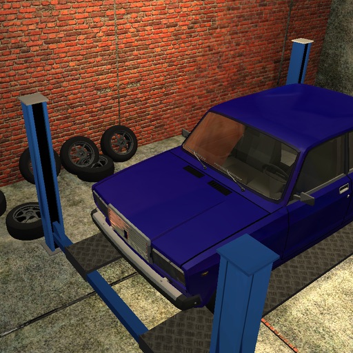 Russian car Lada Racing 3d