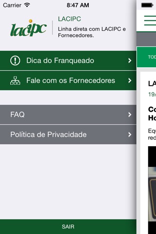 APP Plataforma LACIPC screenshot 2