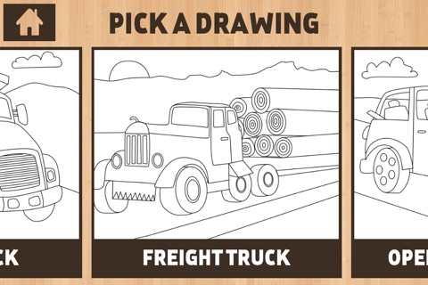 Color It Puzzle It: Trucks screenshot 2