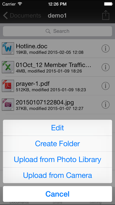 How to cancel & delete HGC CloudFolder from iphone & ipad 3