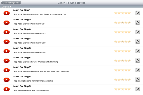 Learn To Sing screenshot 2