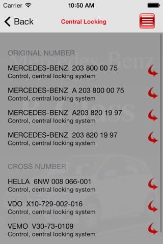 Запчасти Mercedes-Benz B-class screenshot 4