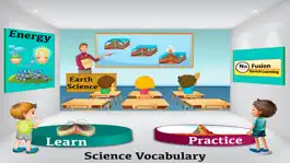 Game screenshot 1st Grade Science Glossary #1 : Learn and Practice Worksheets for home use and in school classrooms apk