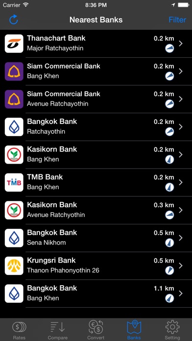 Thai Baht Exchange screenshot1