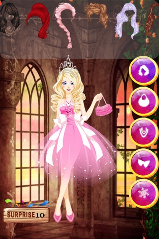 Princess Lucy - Dress Up Game Designer Prom Party screenshot 2