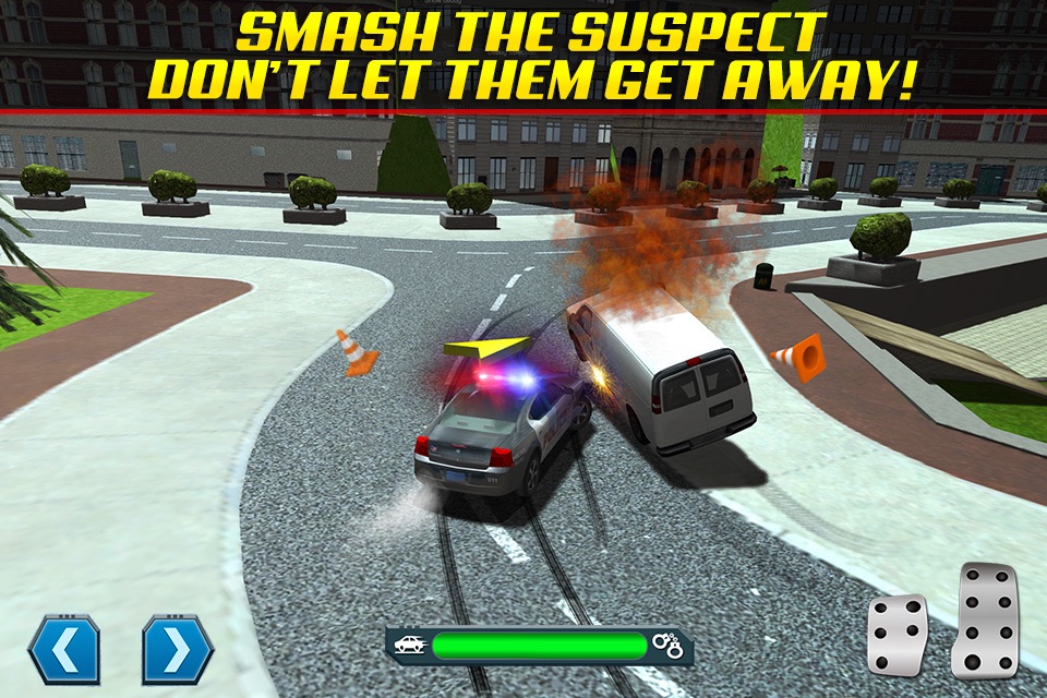 Police Chase Traffic Race Real Crime Fighting Road Racing Game screenshot 3