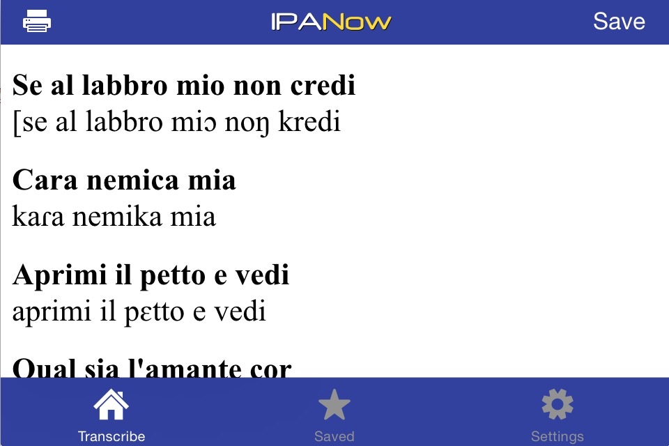 IPANow! Italian screenshot 3