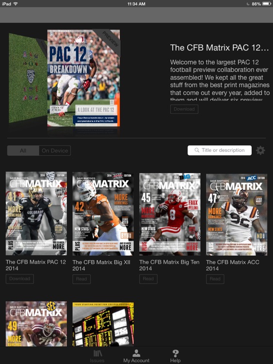 CFB Matrix Magazine