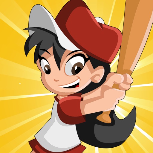 American Baseball Learn-ing Game for Children in Nursery School Icon