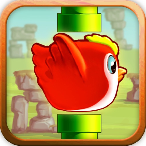 Red Bird Fly icon