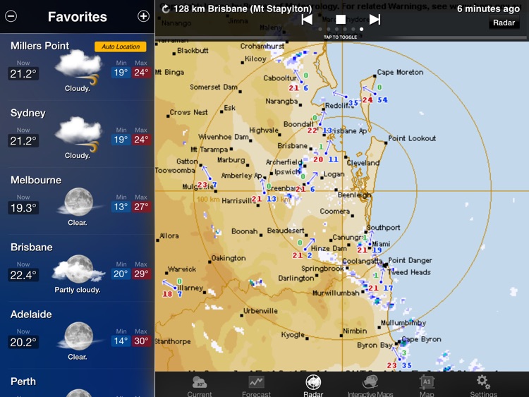 AUS Weather for iPad HD