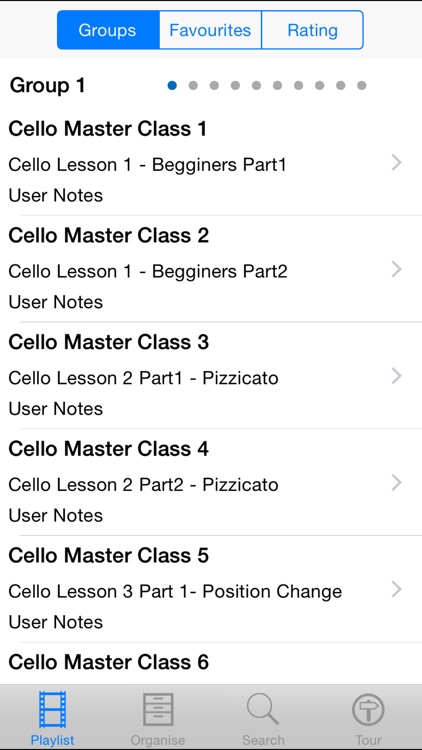 Cello Master Class