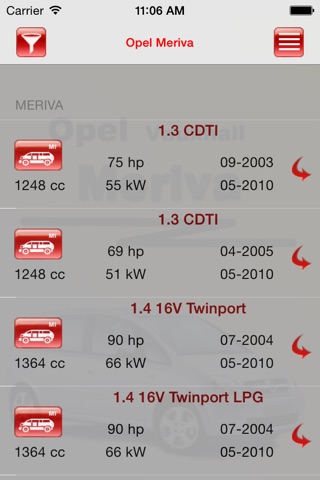 Запчасти Opel Meriva screenshot 4