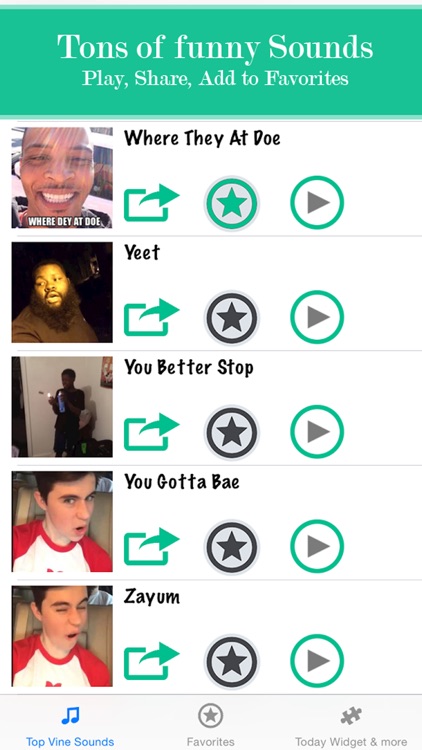 SOUNDBOARD for Vine & Sounds widget player