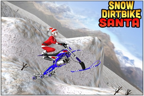 Snow Dirt Bike Santa screenshot 4