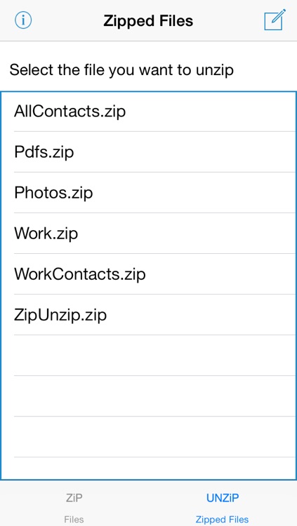 Zip&Unzip screenshot-1