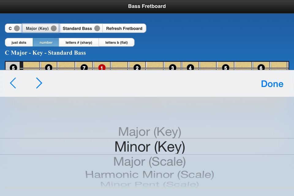 Bass Scales screenshot 4