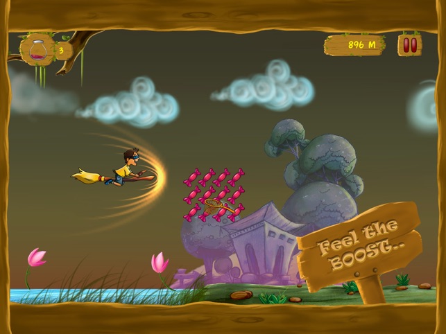 ‎Broom Stick Run Screenshot