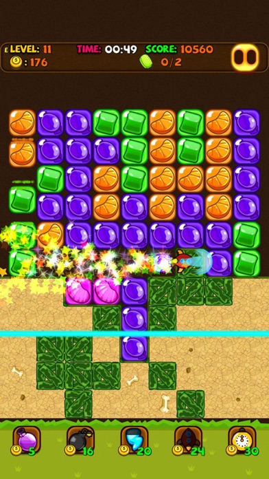 CANDY DIGGER HEROES 3.2 IOS GAME GIẢI TRÍ CANDY DIGGER HEROES 3.2 IOS