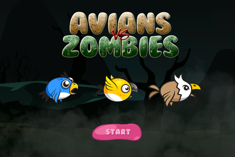 Avians vs. Zombie-s – Ghost Birds Flying on the Graveyard of the Un-Dead screenshot 2