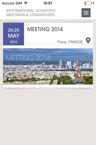 My Meetings - Scientific Meetings And Congresses screenshot 2