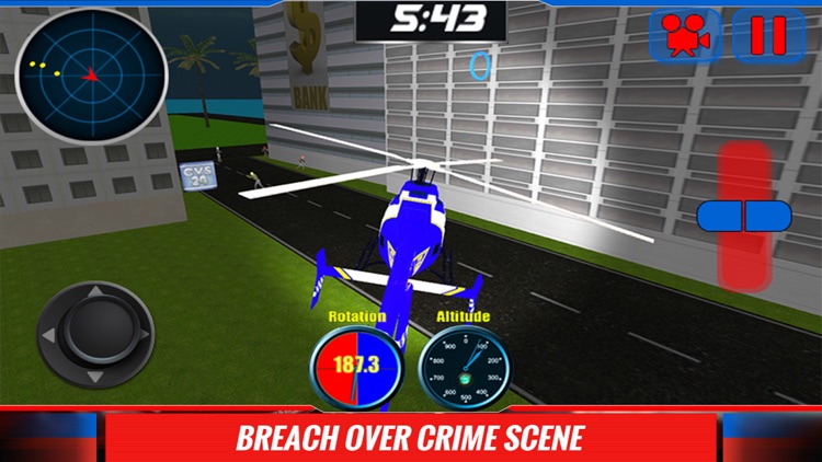 Real City Police Helicopter Simulator 3D