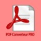 Converteur PRO is a PDF creator and converter for all document types