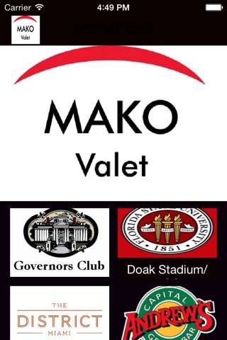 MAKO Valet screenshot 3