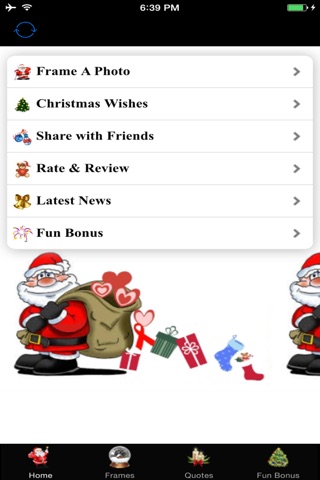 Christmas Photo Frames App screenshot 3