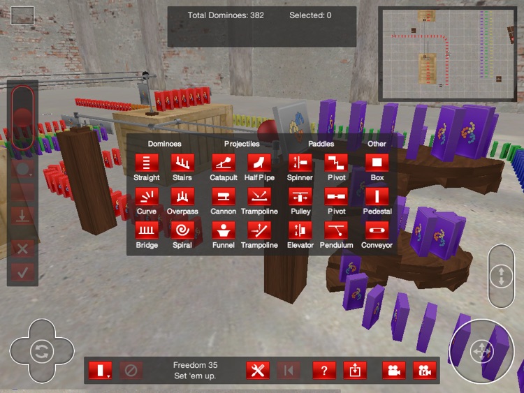 Domino Attack: Warehouse