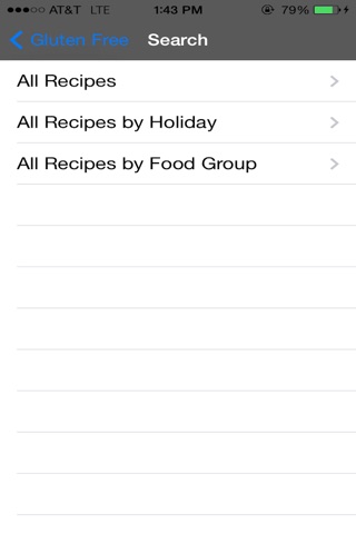 Gluten Free Recipes Cookbook Holiday Diets screenshot 2
