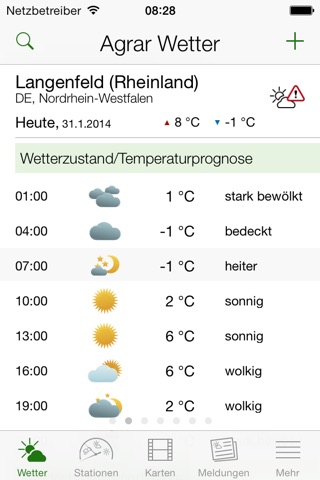 Agrar Wetter screenshot 2