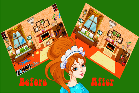 Bedrooms Clean Up Game screenshot 4