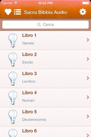 Bible Audio Italian : Riveduta screenshot 2