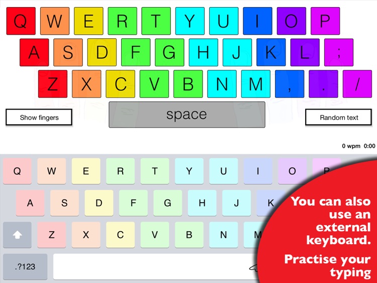 Ghost Type - a typing tutor to master your iPad typing skills screenshot-3