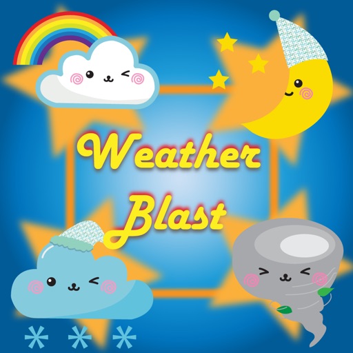 An After light of  Weather Blaze Blast - Swipe and match emotion of clouds to win the puzzle games iOS App