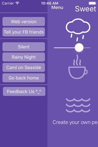 SweetNoise screenshot 2