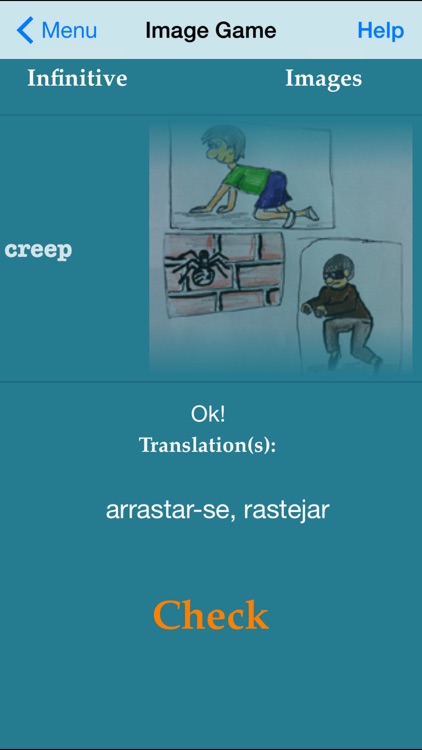 iRRegular Verbs - Português Inglês - English Portuguese screenshot-4