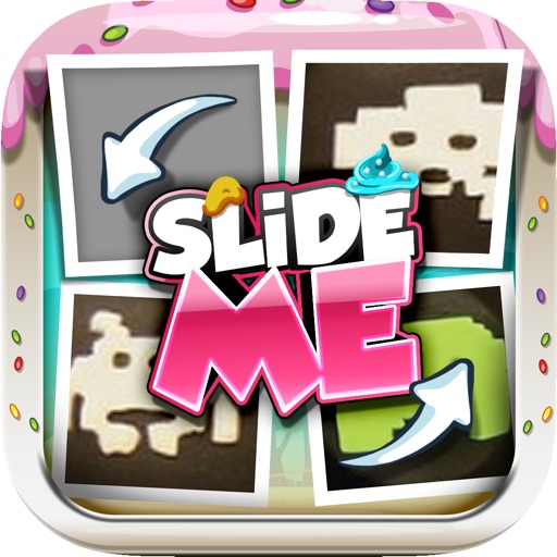 Slide Me Puzzle : Games on the Cupcake Tiles Quiz  Picture icon