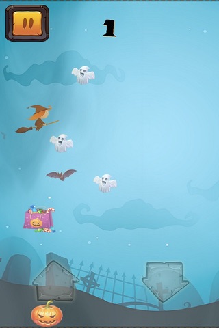 Fright Night Flight - The young witch and her holiday loot chomping saga! screenshot 3