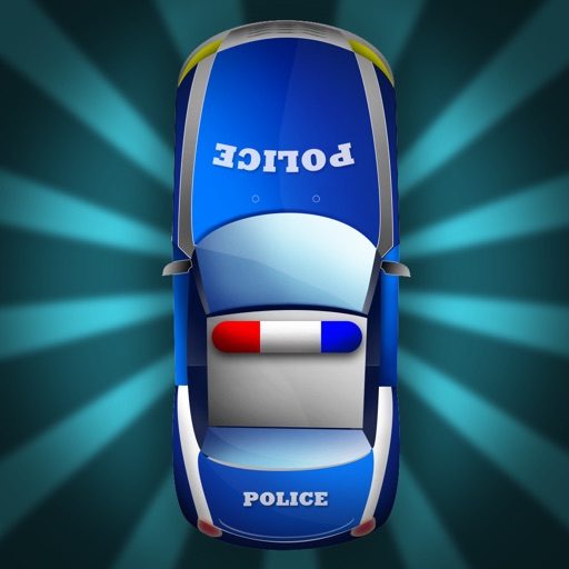 Turbo Police Car Road Race - top virtual motorbike racing game Icon