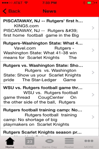 College Sports - Rutgers Football Edition screenshot 3