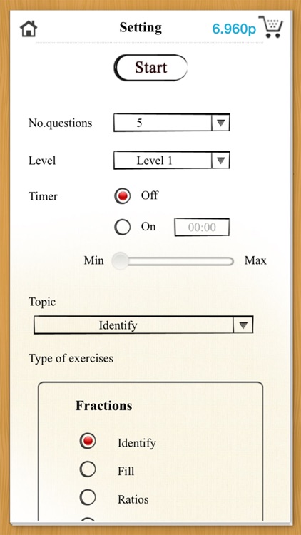 Fractions Quiz Pro