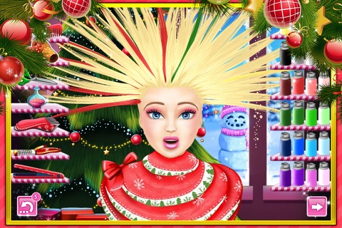 Christmas Princess hairstyle screenshot 3