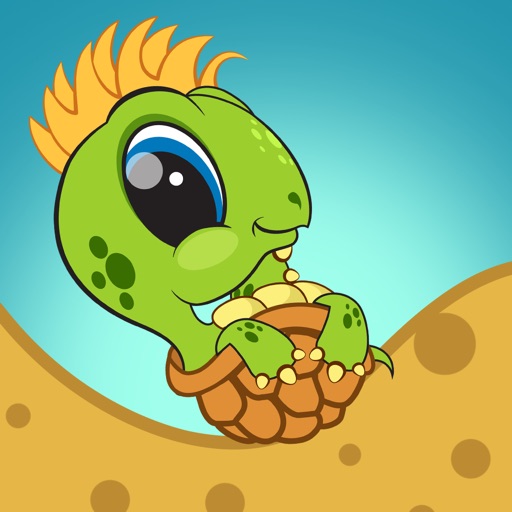 Funky Turtle Racing Madness - crazy mountain race game iOS App