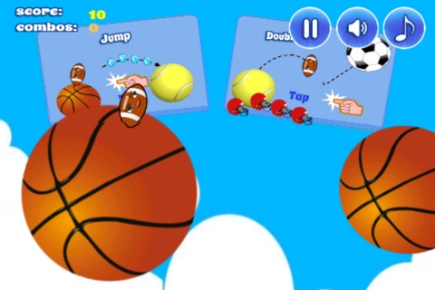 Footie the Football Ball Jumping Adventure- Fun Free Game for Everyone screenshot 2