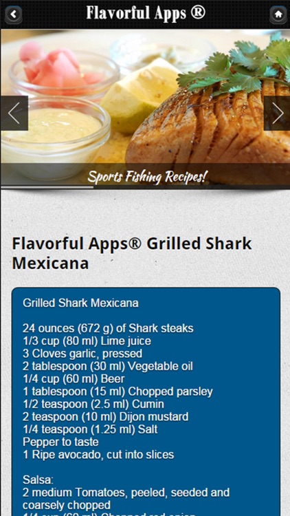 Saltwater and Freshwater Fishing Recipes