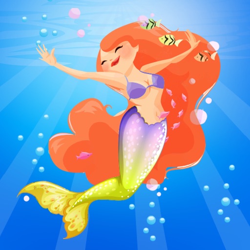 Amazingly Beautiful Mermaid Deep Ocean Swim : Blue Sea Dive Adventure FREE icon