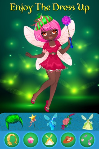 My Magic Little Secret Fairy Land BFF Dress Up Club Game - Free App screenshot 3