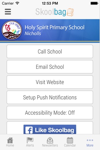 Holy Spirit Primary School Nicholls - Skoolbag screenshot 4